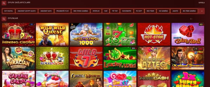 CasinoCrystal Slot Oyunları